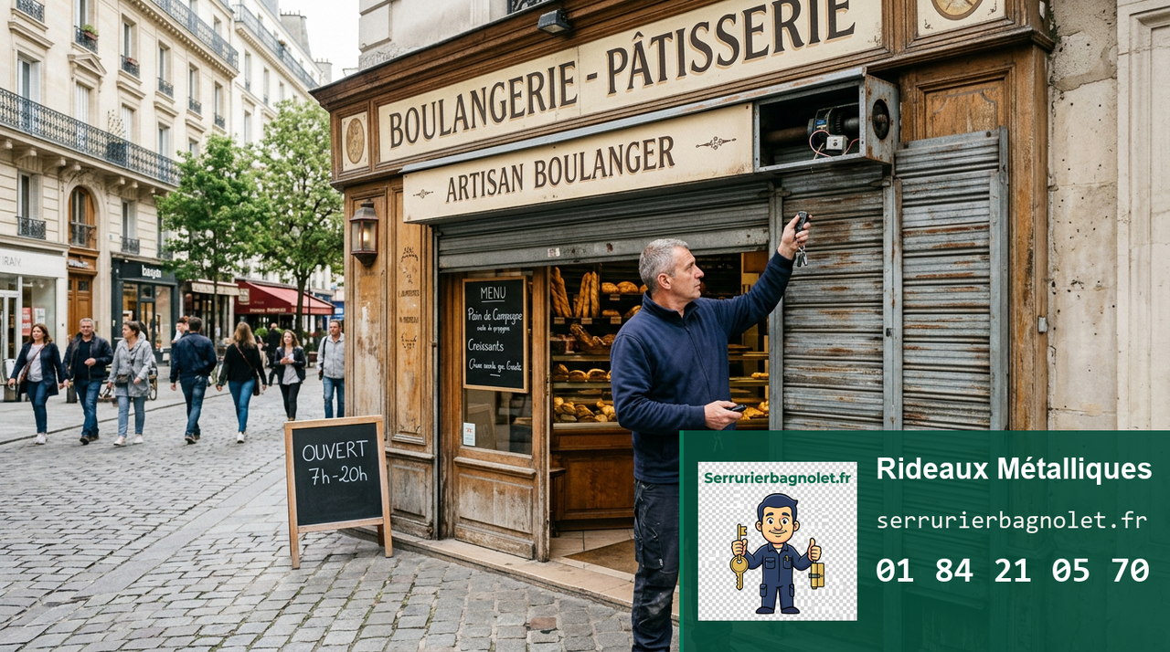 Serrurier Bagnolet — Rideaux Métalliques à Bagnolet (93170)